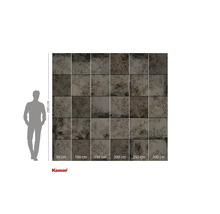 Fototapeta s květinovým vzorem a údaji o velikosti