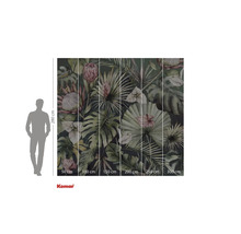 Fototapeta Komar s tropickými rostlinami a rozměry