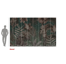 Fototapeta s rostlinnými motivy a údaji o velikosti