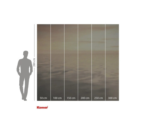 Fototapeta s výhledem na moře a údaji o velikosti.