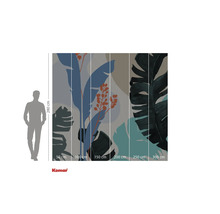 Fototapeta s rostlinným motivem a údaji o velikosti