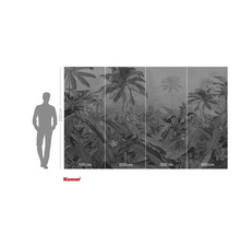 Foto tapeta s motivem džungle a údaji o velikosti