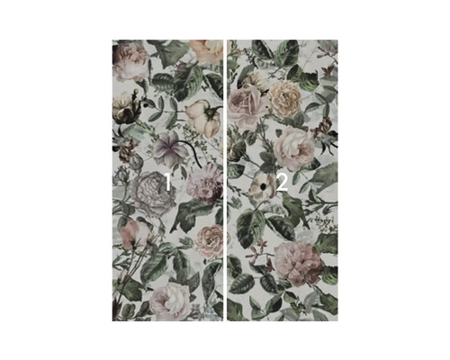 Dvoudílná fototapeta s motivem růží