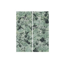 Tapeta s rostlinnými motivy, skládající se ze dvou pruhů