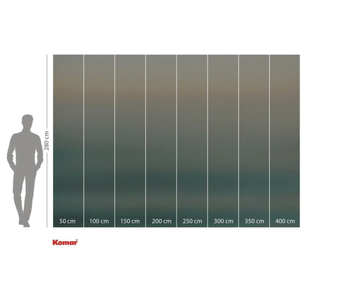 Fototapeta Komar s údaji o velikosti