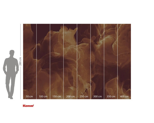 Fototapeta s abstraktním vzorem a údaji o velikosti