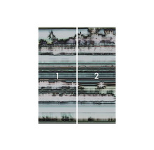 Dva pruhy tapety s motivem krajiny