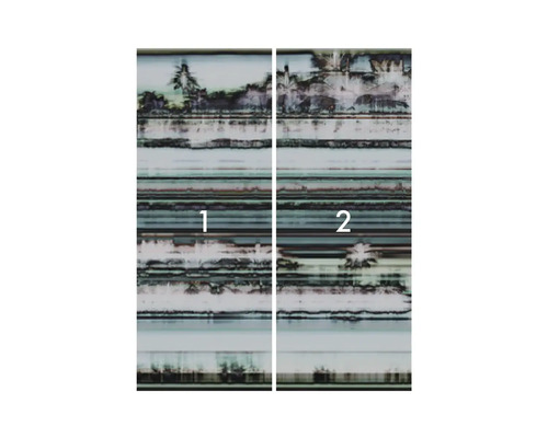 Dva pruhy tapety s motivem krajiny