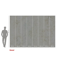 Fototapeta s tečkovaným a vlnovým vzorem a rozměry