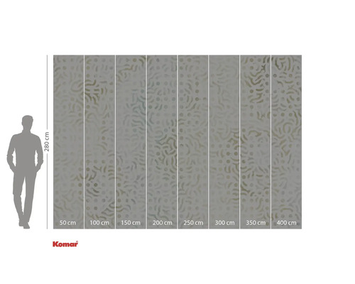 Fototapeta s tečkovaným a vlnovým vzorem a rozměry