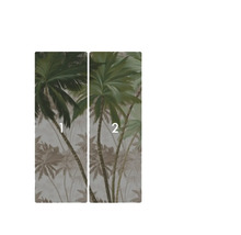 Dvoudílná fototapeta s motivem palem