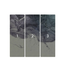 Tři pruhy tapety s abstraktním vzorem