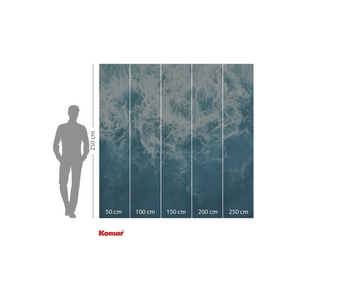 Fototapeta s motivem vln a rozměry