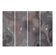 Čtyřdílný panel s abstraktním vzorem