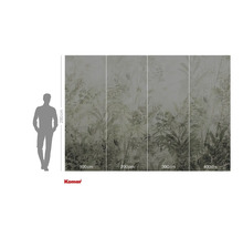 Fototapeta s motivem džungle a údaji o velikosti