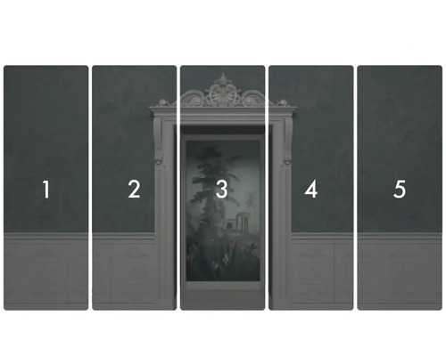 Vícedílný nástěnný obraz s klasickým motivem pro interiérový design