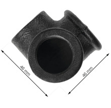 T-kus z litiny o rozměrech 46 mm