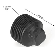 Kovová zátka o průměru 25 mm