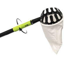 Česáč ovoce se záchytným vakem a teleskopickou tyčí