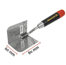 Rohová špachtle Maurerlob, vnitřní roh, 60 mm x 80 mm