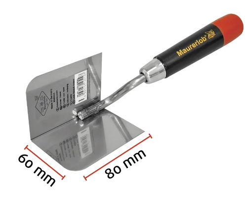 Rohová špachtle Maurerlob, vnitřní roh, 60 mm x 80 mm
