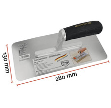 Zednická lžíce Maurerlob na sádrokarton, 280 x 130 milimetrů