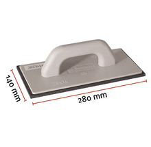 Mop na mytí dlaždic o velikosti 280 x 140 milimetrů.