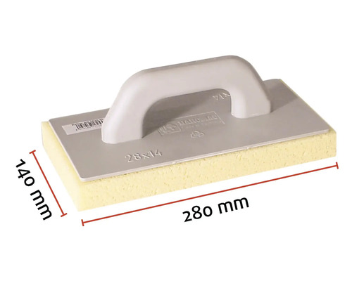 Houba na omítku, 280 x 140 milimetrů