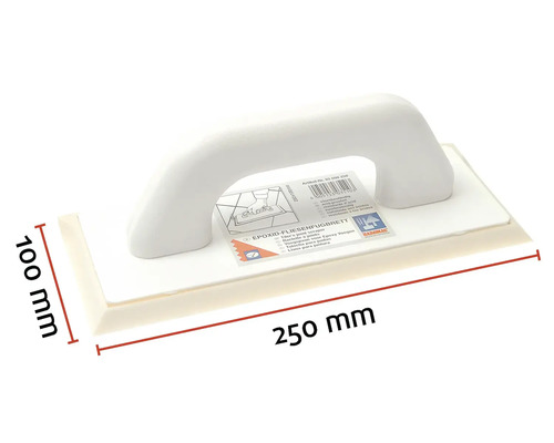 Špachtle na spáry epoxidová 250x100 milimetrů