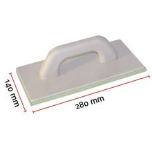 Houbařské hladítko o rozměrech 280 mm x 140 mm