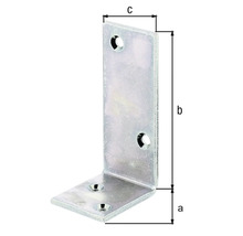 Úhelník s rozměry