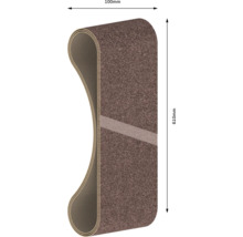 Vlnitá škrabadla na strom pro kočky ze sisalu o rozměrech 100 mm x 610 mm