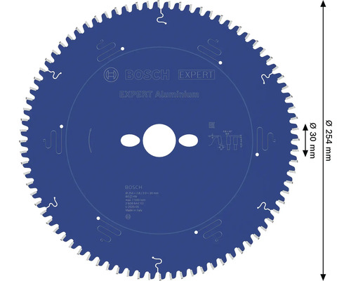 Pilový list Bosch Expert Aluminium, průměr 254 mm