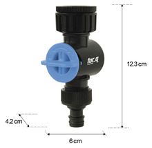 Logo For Q Vodovodní kohoutek s rozměry