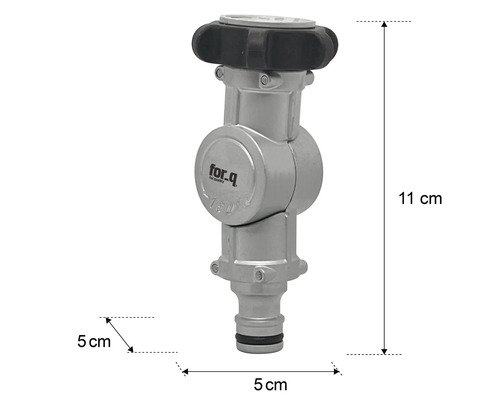 Kohoutkový díl s rozměry 11 cm výšky a 5 cm šířky