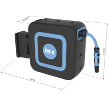 Naviják se zahradní hadicí a rozměry