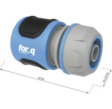 Logo For-q spojka pro zahradní hadice, délka 6 cm