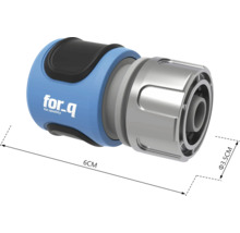 Logo For_q Hadicová spojka o průměru 3,5 cm a délce 6 cm