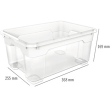 Úložný box o rozměrech 368 mm x 255 mm x 169 mm