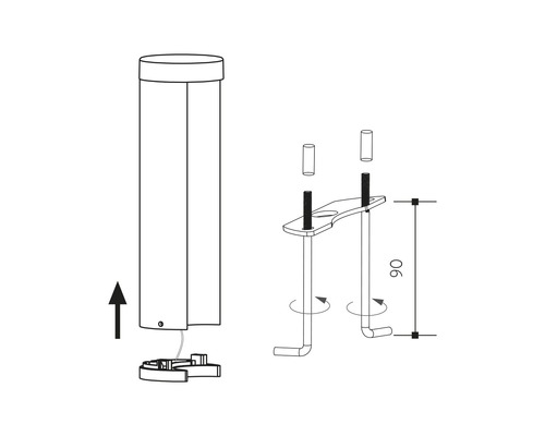 Návod k instalaci venkovního svítidla