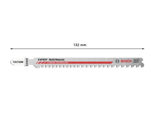 Pilový list do přímočaré pily Bosch Expert Multi Material o délce 132 milimetrů