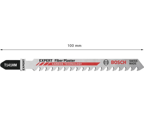Pilový list Bosch Expert Fiber Plaster s délkou 100 mm