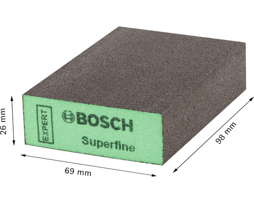 Brusný blok o rozměrech 98 mm x 69 mm x 26 mm