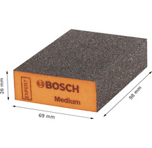Brusná houba Bosch 69 x 97 x 26 mm střední, balení 50 ks-thumb-1