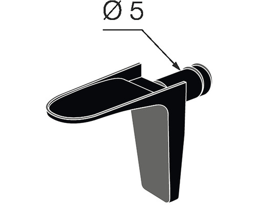 Hmoždinka o průměru 5 milimetrů