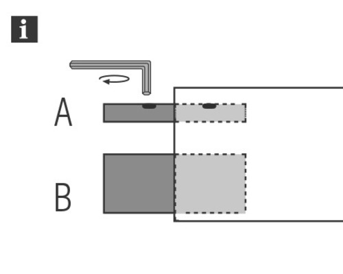 Názorná ukázka montáže nábytkového kování pomocí klíče