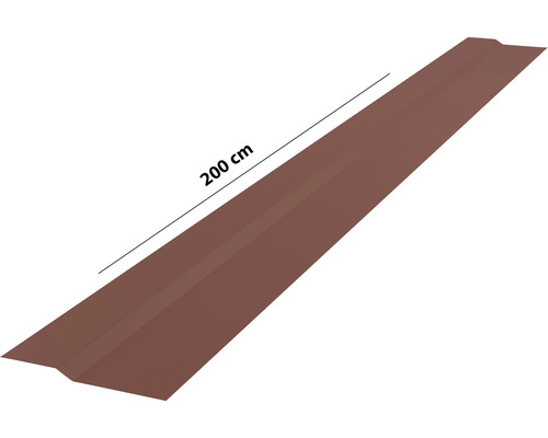 Střešní okrajový profil z kovu, délka 200 cm