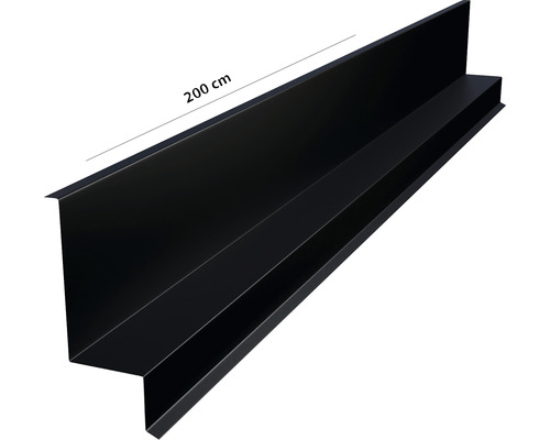 Střešní okrajový profil z kovu, délka 200 cm