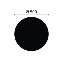Dekorativní prvek na stěnu Rozeta B17 Ø 500 mm