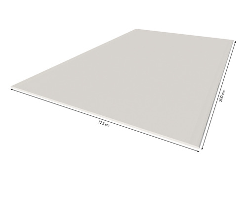 Stavební deska o rozměrech 125 cm x 200 cm